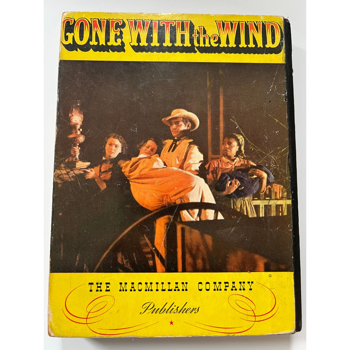 RARE Color 1939 Gone with the Wind Book Clark Gable, Vivien Leigh, Leslie Howard, Civil War, Margaret Mitchell Hattie McDaniel