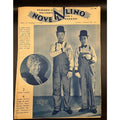 RARE 1935 Italian Laurel and Hardy Magazine Stan Laurel Oliver Hardy, Charlie Chaplin, The Little Rascals, Hollywood, Swiss Miss