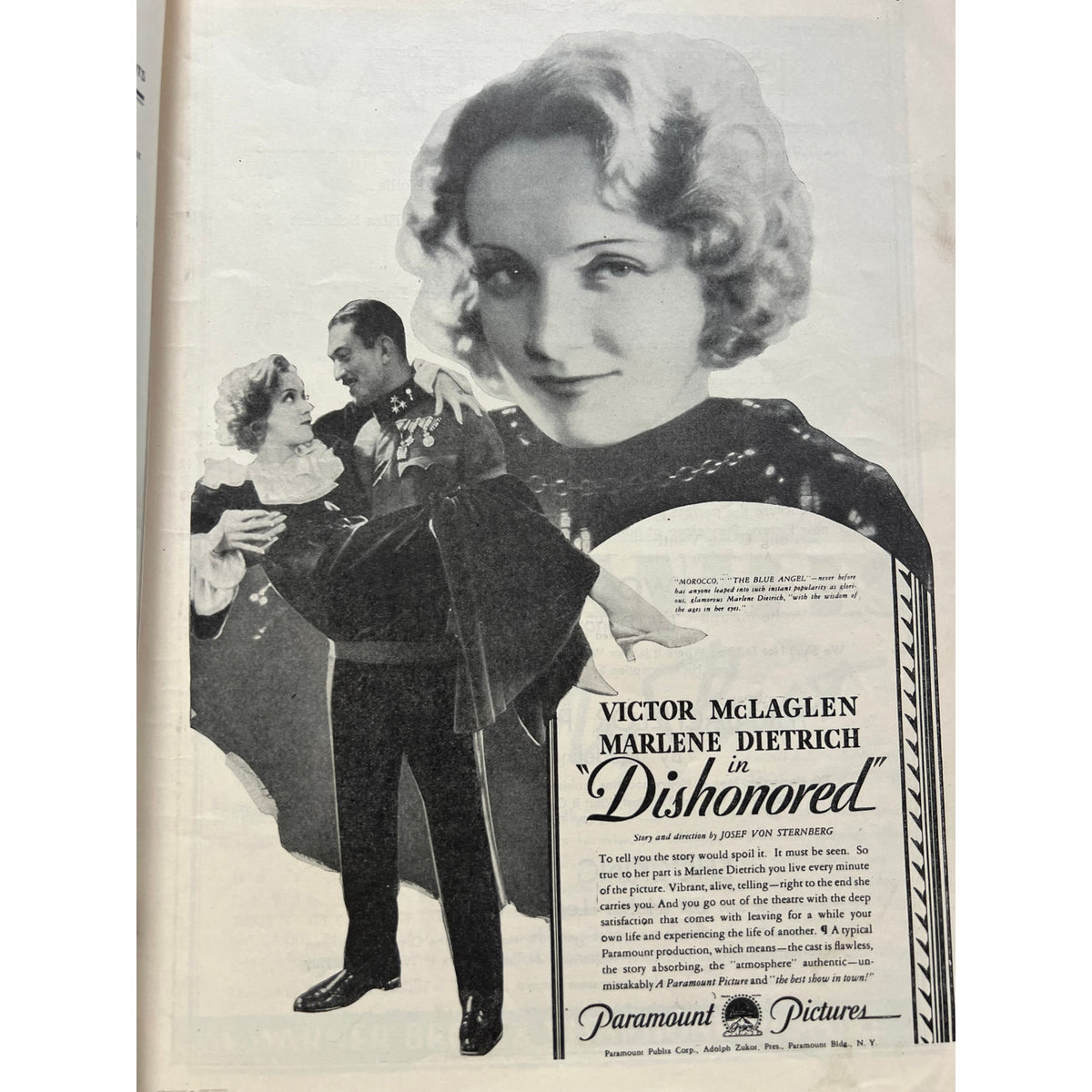 RARE 1931 Jean Harlow Magazine Picture Play, Platinum Blonde, Dinner at Eight, Hollywood, Saratoga, Red Dust, Red Headed Woman, Public Enemy