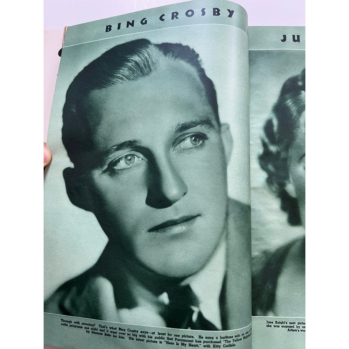 RARE Screen Romances 1935 Jean Harlow Magazine Red Dust, Dinner at Eight, Platinum Blonde, Saratoga, Riff Raff, Public Enemy