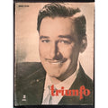RARE 1950 Spanish Errol Flynn Magazine Triunfo Robin Hood Don Juan Prince Pauper