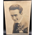 Rare 1920's Witzel Harold Lloyd Photograph Thick Stock Fan Photo Hollywood Safety Last The Freshman,Never Weaken, Movie Crazy