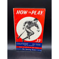 RARE Sporting News, How to Play 1945 Joe DiMaggio Booklet New York Yankees, Yankee Clipper, Joltin Joe, MLB, Baseball, Yanks, HOF