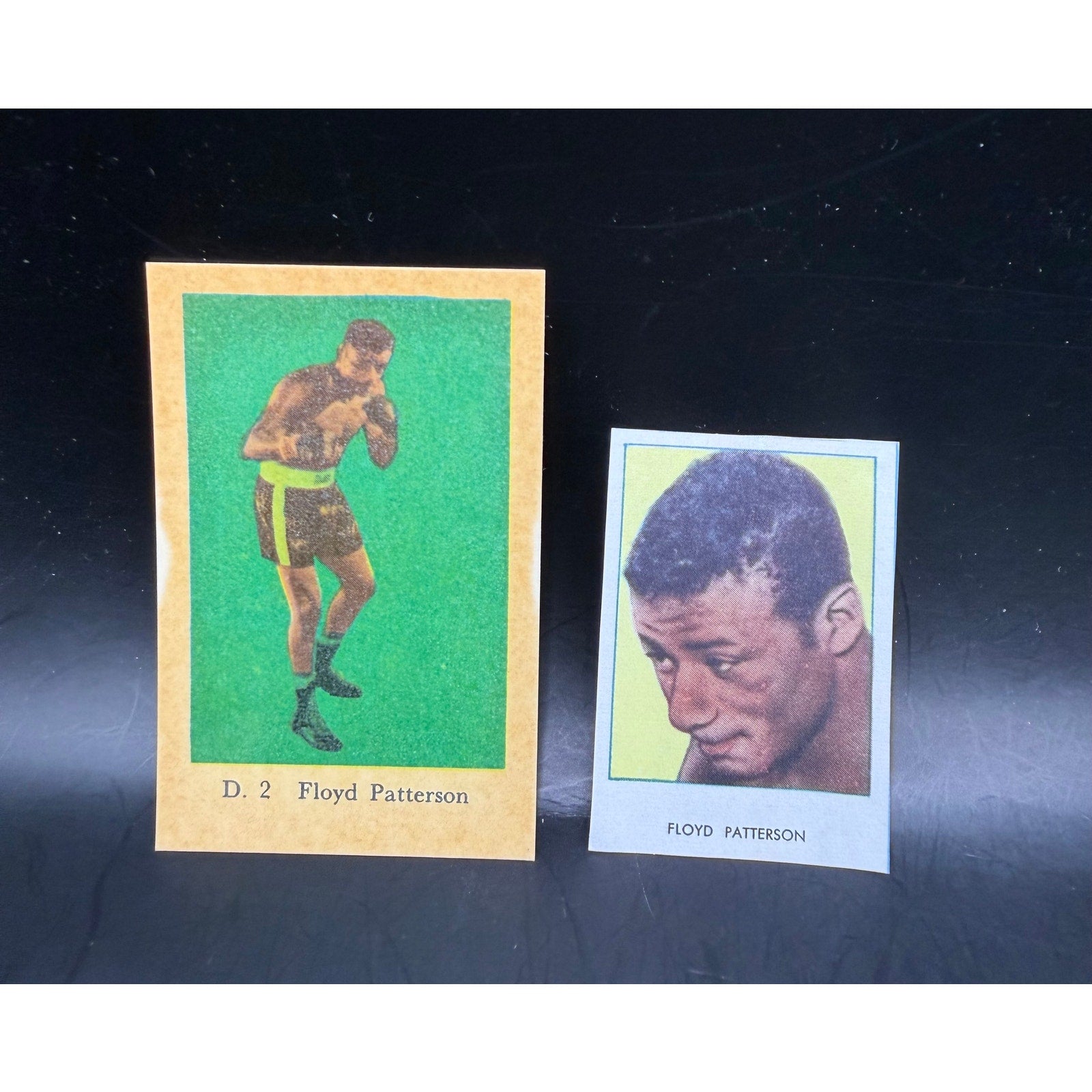 1959 Rekord Journal and Dutch Gum Floyd Patterson Cards Heavyweight Champ 1952 Olympics, The Gentleman of Boxing