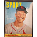 1952 Sport Stan Musial Magazine St. Louis Cardinals, Ted Williams, Larry Doby, Boston Red Sox, Cleveland Indians, Baseball, MLB