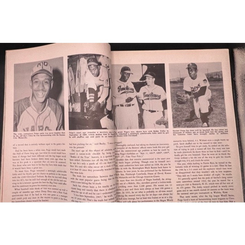 1953 Inside Baseball Slaughter, Stan Musial Magazine Satchel Paige Mickey Mantle