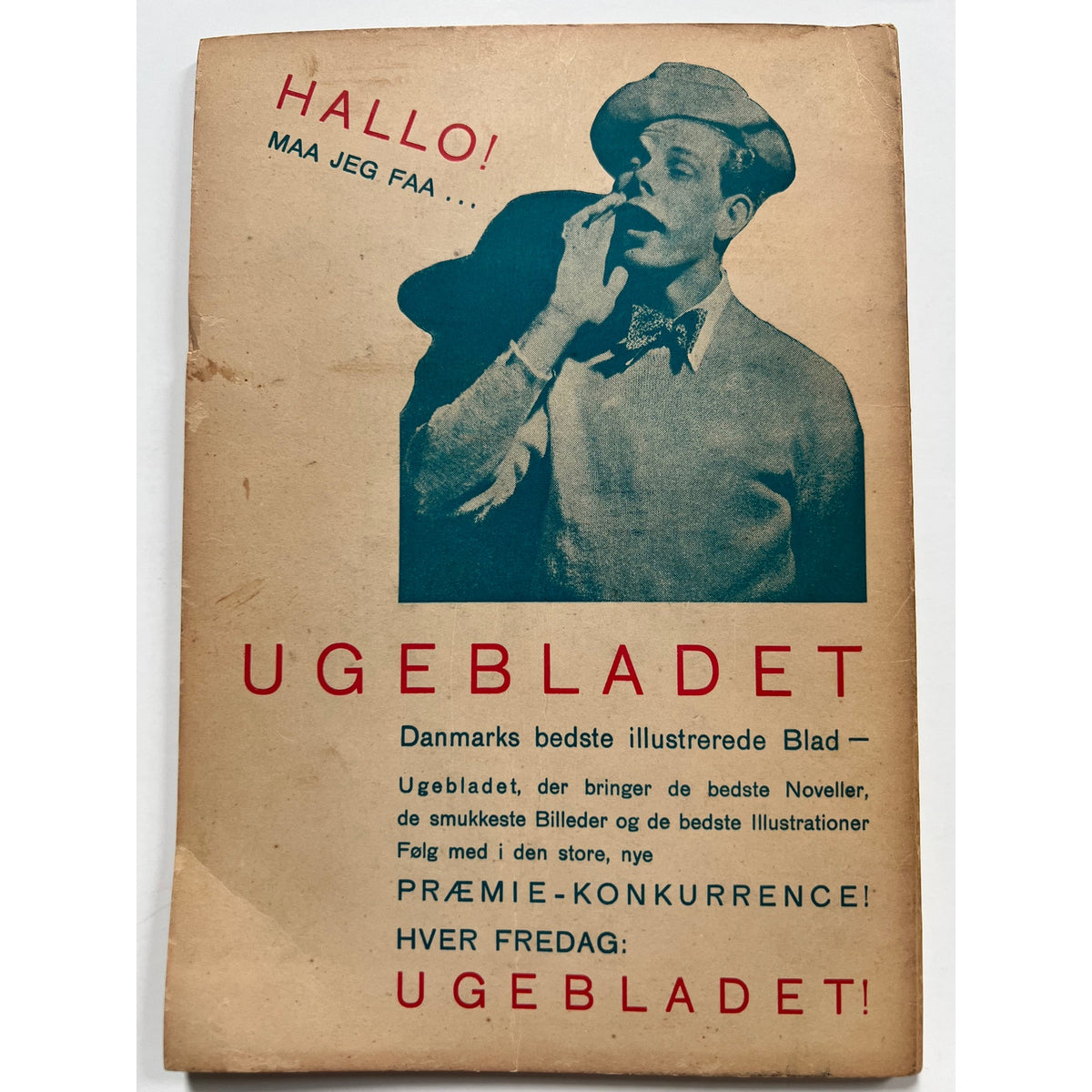 RARE Danish 1935 James Cagney Book / Booklet Movie Tie In Lady Killer, Hollywood, Yankee Doodle Dandy, Public Enemy, White Heat