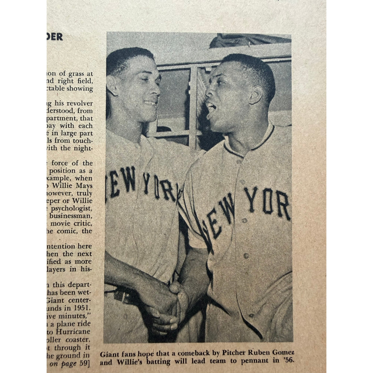 1956 Mickey Mantle Magazine New York Yankees, Stan Musial Yogi Berra, MLB Read, St. Louis Cardinals, Milwaukee Braves, Baseball