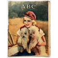 RARE Spanish 1933 Bette Davis Magazine ABC, All About Eve, Baby Jane, Hollywood, Front Page Woman, Kid Galahad, Petrified Forest