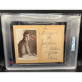 RARE Paris 1934 Josephine Baker Autograph Signed PSA Folies Bergere, Danse Sauvage, Casino De Paris, Black Pearl, Black Venus