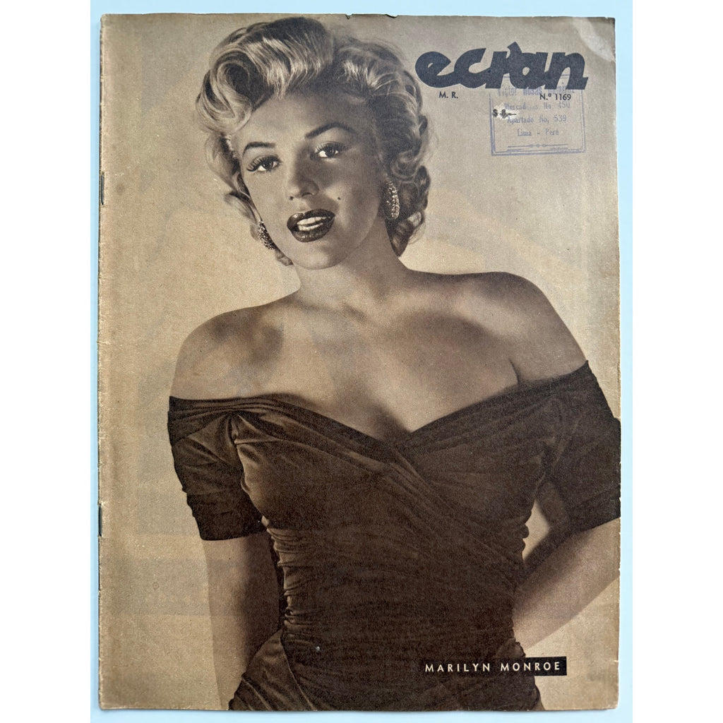 Gorgeous Chile 1953 Marilyn Monroe Magazine Ecran Norma Jean Pinup Playboy, Seven Year Itch, Gentlemen Prefer Blondes, Some Like it Hot