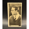 Cinema Stars 1920s Rudolph Valentino Card Cobra, The Sheik, Blood and Sand Eagle