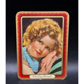 RARE 1937 Garbaty Cigarette Film Lieblinge Shirley Temple Card 99 Heidi, The Little Princess, Little Colonel, Curly Top, Hollywood