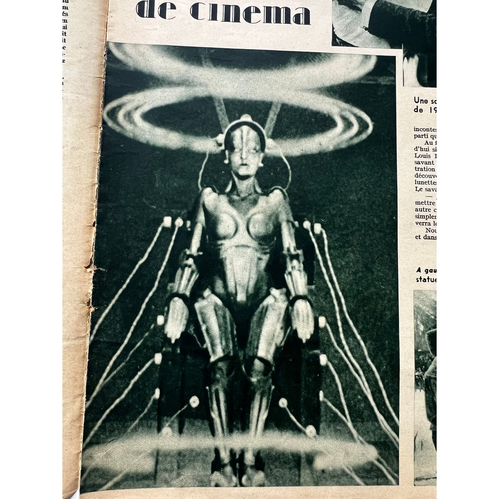 RARE 1935 French Greta Garbo Magazine Cine Miroir Grand Hotel, Metropolis, Hollywood, Ninotchka, Mata Hari