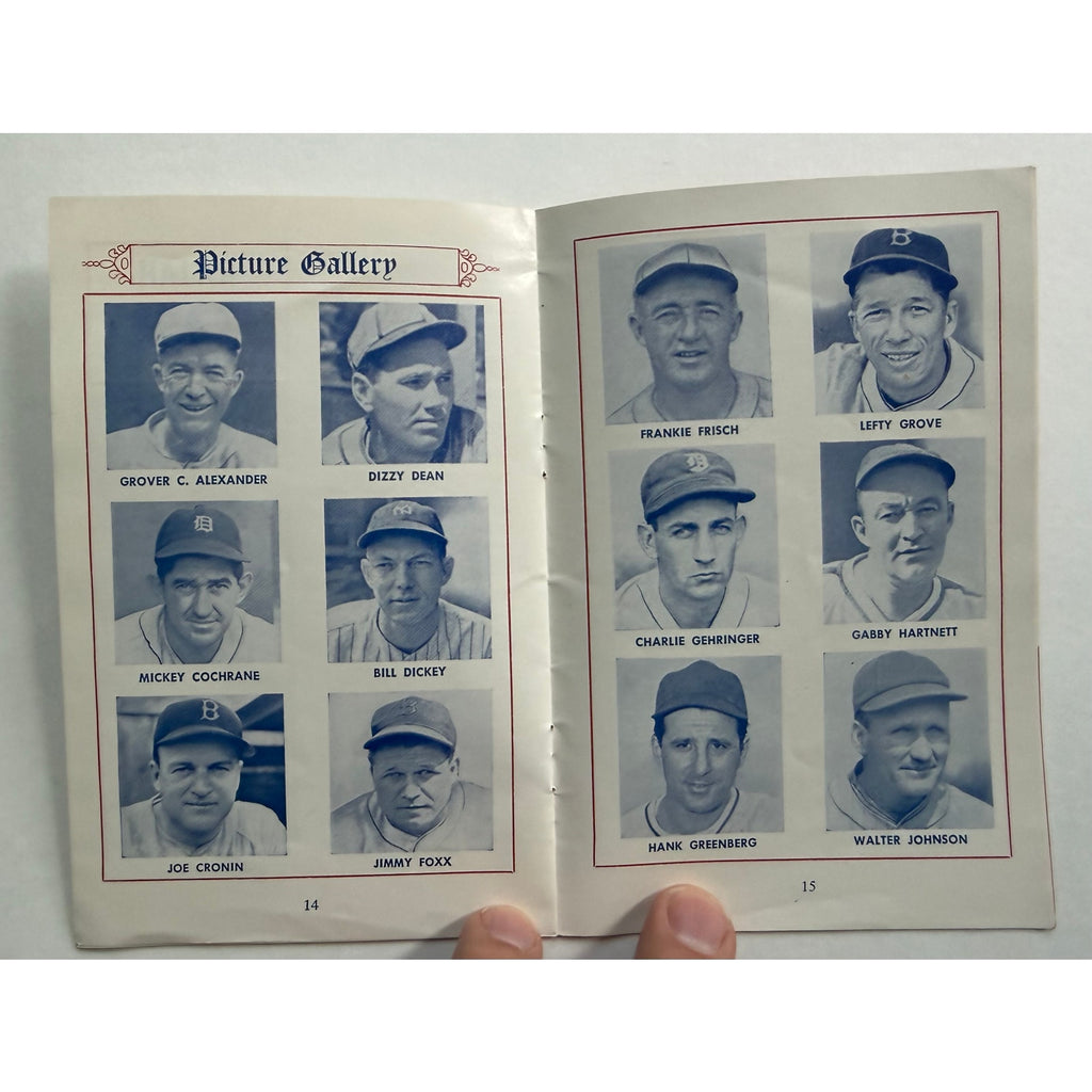 1960 Babe Ruth Magazine Booklet Rexall Hall of Fame Baseball Handbook New York Yankees, Bambino, Sultan of Swat, MLB