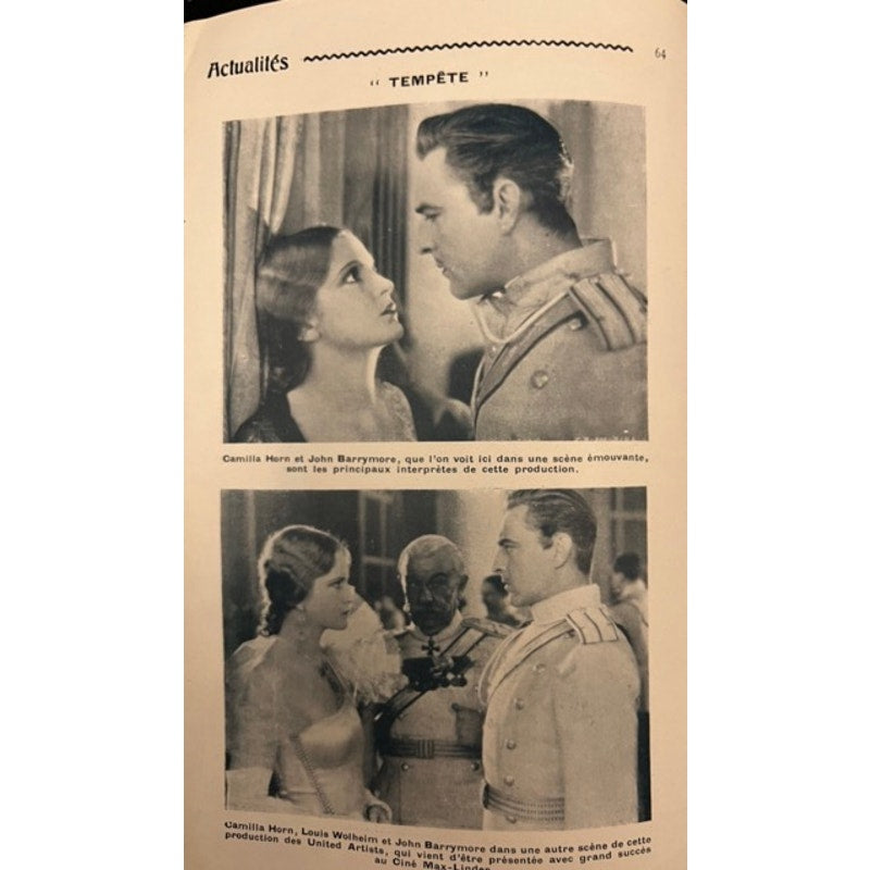 RARE 1929 French Joan Crawford Magazine Cinemagazine Grand Hotel, Mary Pickford, Mildred Pierce, Baby Jane, Hollywood