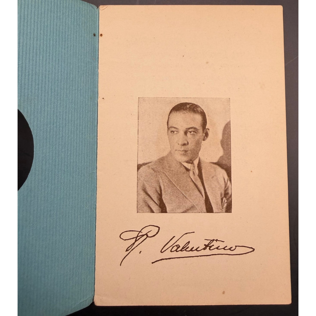 Super Rare 1924 A Little Chat with Rudolph Valentino Booklet Monsieur Beaucaire, The Sheik, Blood and Sand, Four Horsemen of the Apocalypse