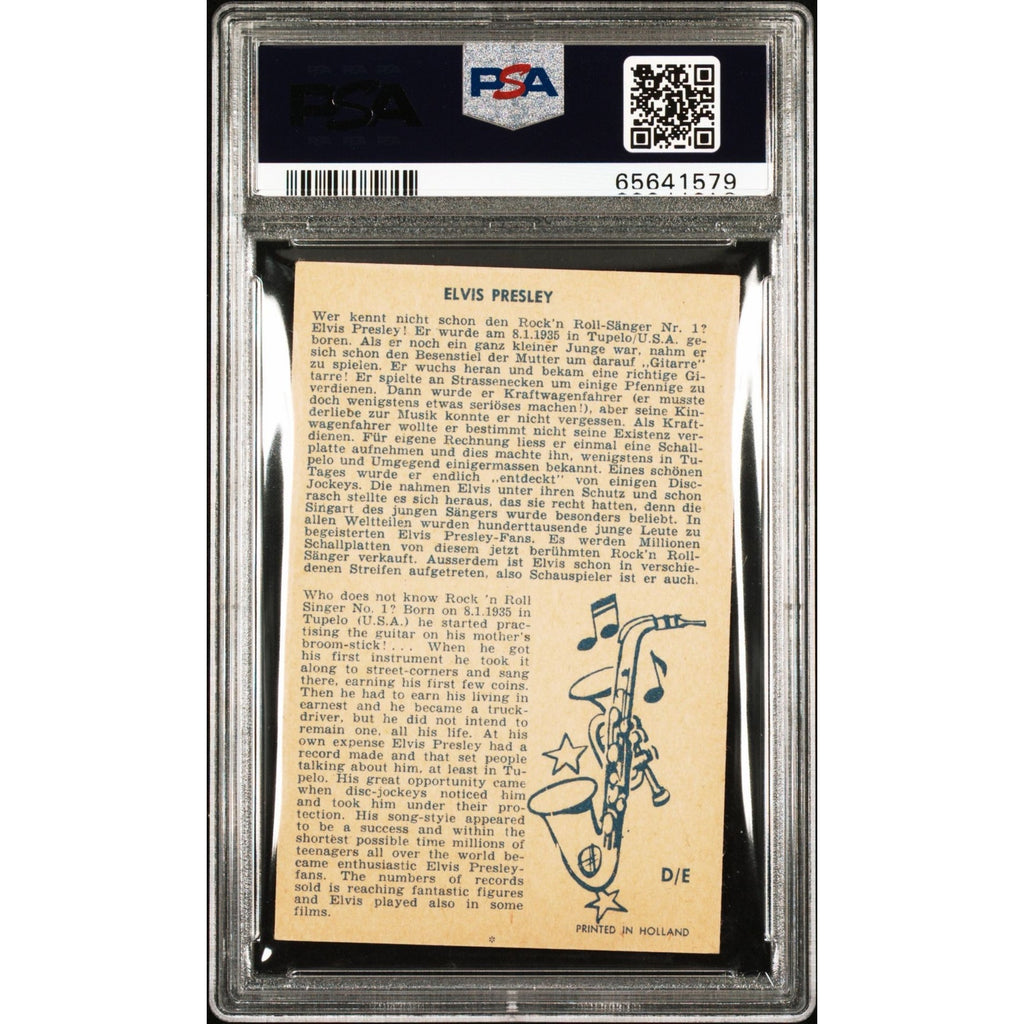 RARE V417 Maple Leaf Elvis Presley PSA 4 Set A Only 4 Graded King TCB Elvis Card, King Creole, Graceland, Jailhouse Rock, Suspicious Minds