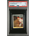 1949 Eureka Warren Spahn PSA 5 Boston Braves HOF MLB Baseball Milwaukee Braves