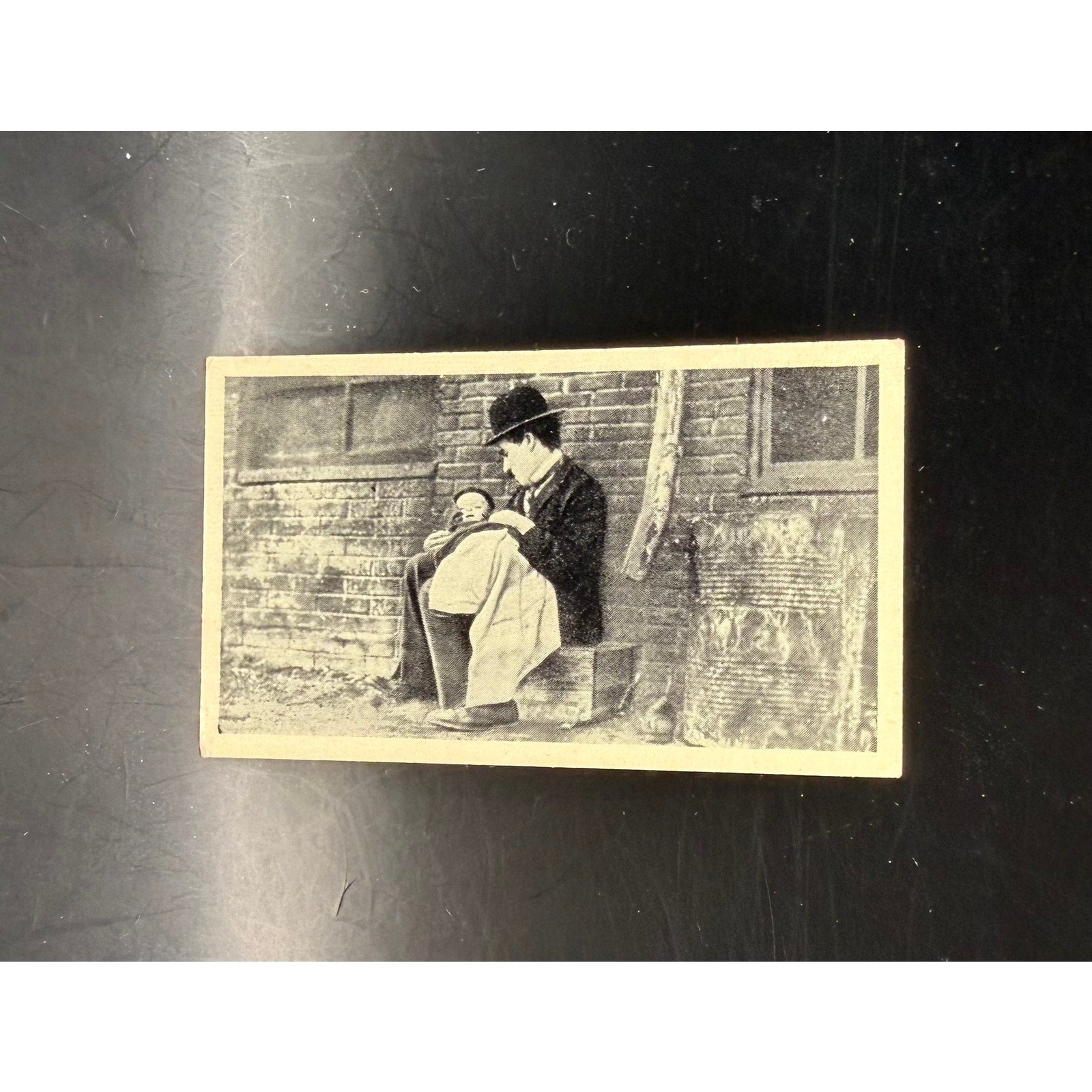 Cinema Cavalcade Charlie Chaplin Card The Kid, City Lights Charles Chaplin