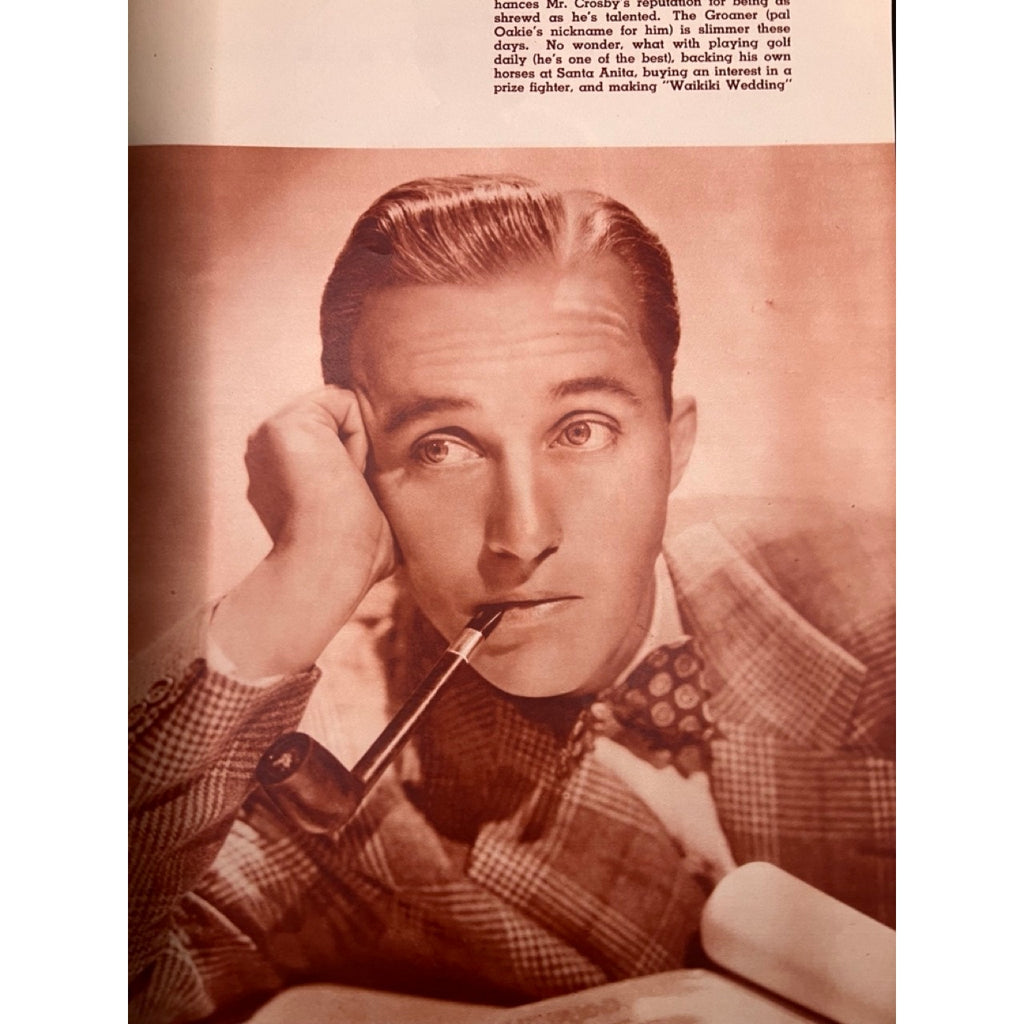 1937 Photoplay Jean Harlow Magazine Sharp! Gary Cooper Joan Crawford Clark Gable Shirley Temple Gone with the Wind Hollywood