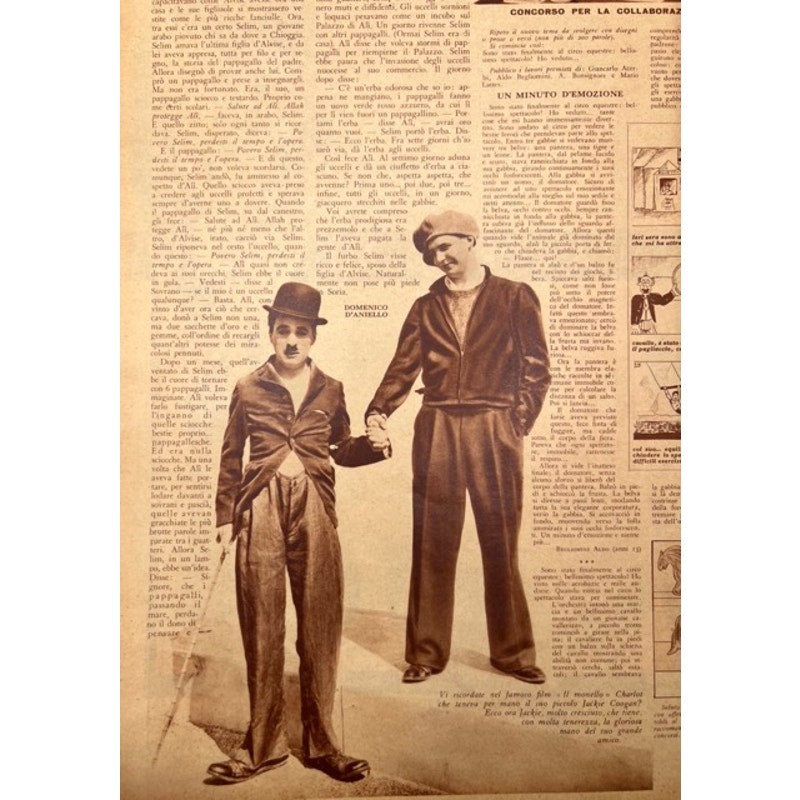 RARE 1935 Italian Laurel and Hardy Magazine Stan Laurel Oliver Hardy, Beau Hunks, Bonnie Scotland, Fine Mess, Pardon Us, Swiss Miss