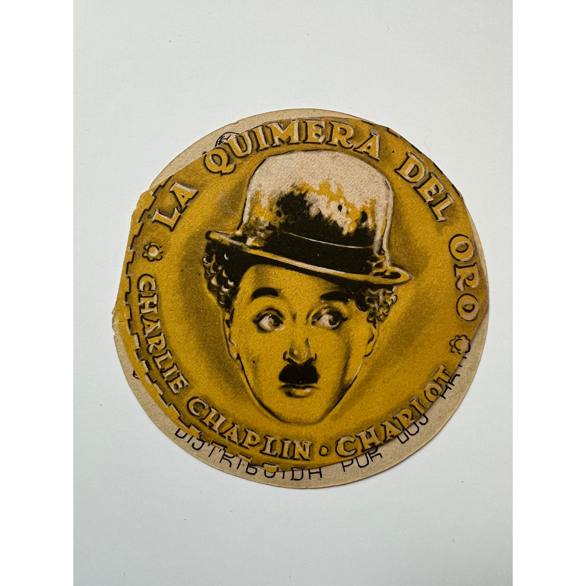 RARE Spanish 1942 Charlie Chaplin The Gold Rush Movie Promotional Advertisement Booklet, The Tramp, Charles Chaplin