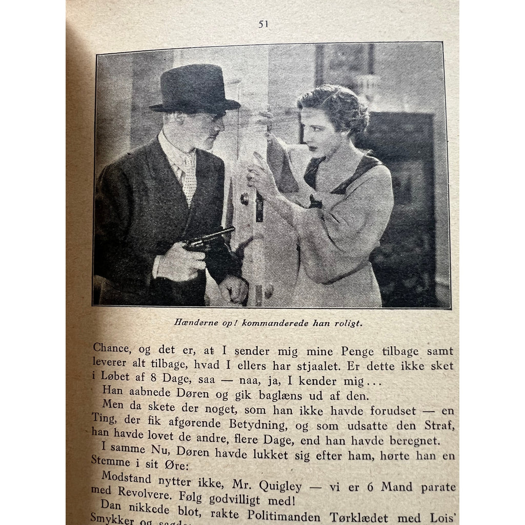 RARE Danish 1935 James Cagney Book / Booklet Movie Tie In Lady Killer, Hollywood, Yankee Doodle Dandy, Public Enemy, White Heat