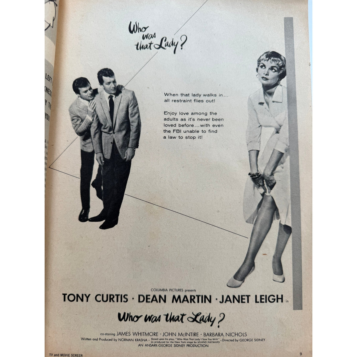 Rare 1960 Elvis Presley Magazine TV and Movie Screen Graceland Hollywood TCB, G.I. Blues, Elvis Army, Jailhouse Rock, King of Rock Hound Dog