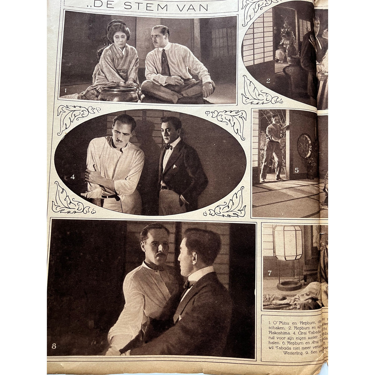 SUPER RARE 1918 Sessue Hayakawa Magazine Call of the East Hollywood Japanese, The Typhoon, The Cheat