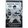 Scarce 1960's Ted Williams Sears Booklet Boston Red Sox Baseball Teddy Ballgame, Splendid Splinter, The Kid, BoSox, Hall of Fame