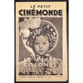 1935 Le Petit Cinemonde Shirley Temple Magazine Supplement The Little Colonel, Heidi, The Little Princess, Curley Top