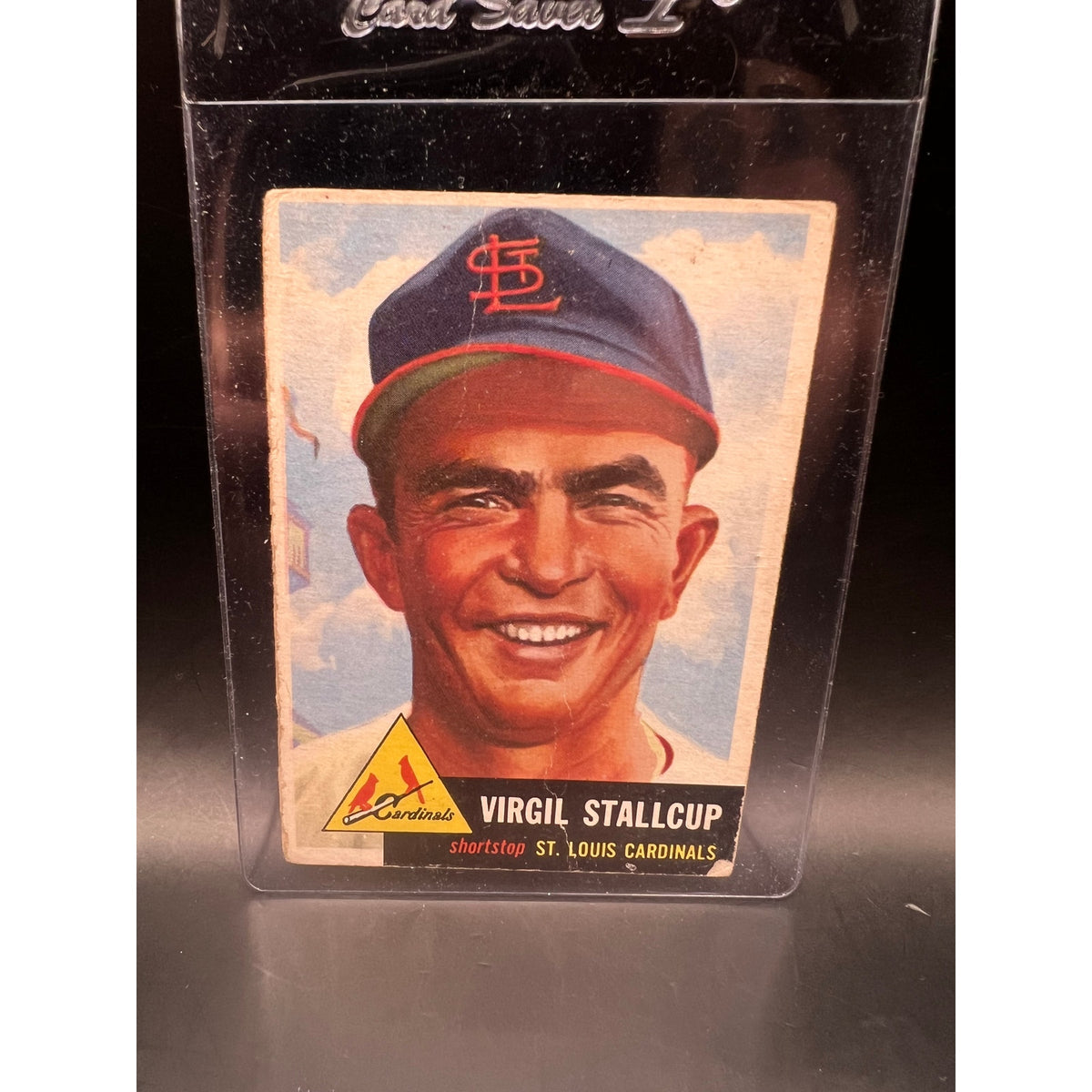 6 - 1950s Topps and Bowman St. Louis Cardinals Cards Dick Schofield, Rip Repulski, Del Rice, Gerry Staley, Dick Bokelman, Virgil Stallcup