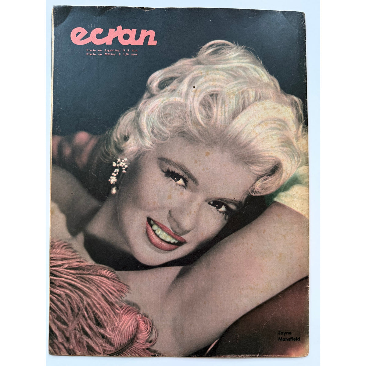 RARE Chile Ecran 1957 Elvis Presley Magazine Graceland Hollywood TCB, The King, Jailhouse Rock, King Creole, Love Me Tender, Hound Dog
