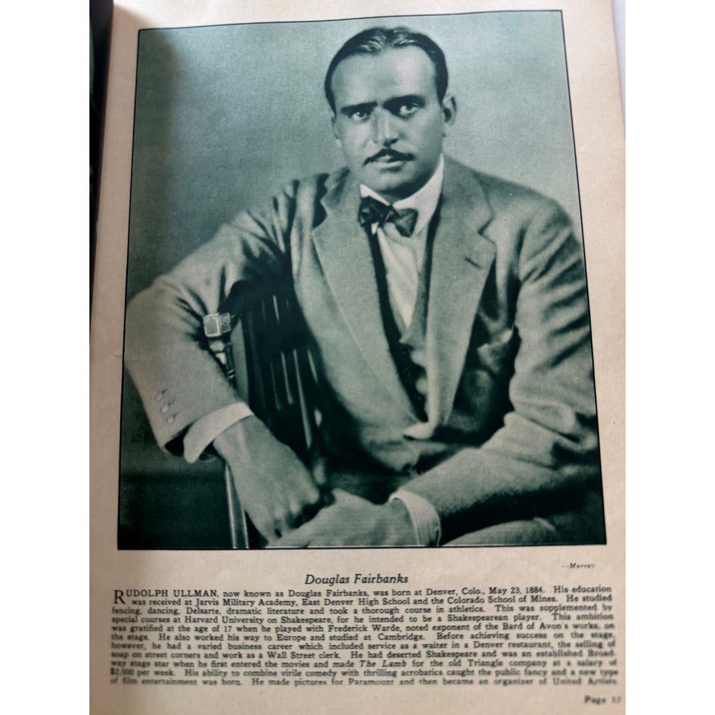 Rare Screen Secrets Movie Album 1930 Rudolph Valentino Magazine, Charlie Chaplin, Lloyd, Keaton, Garbo, Hollywood
