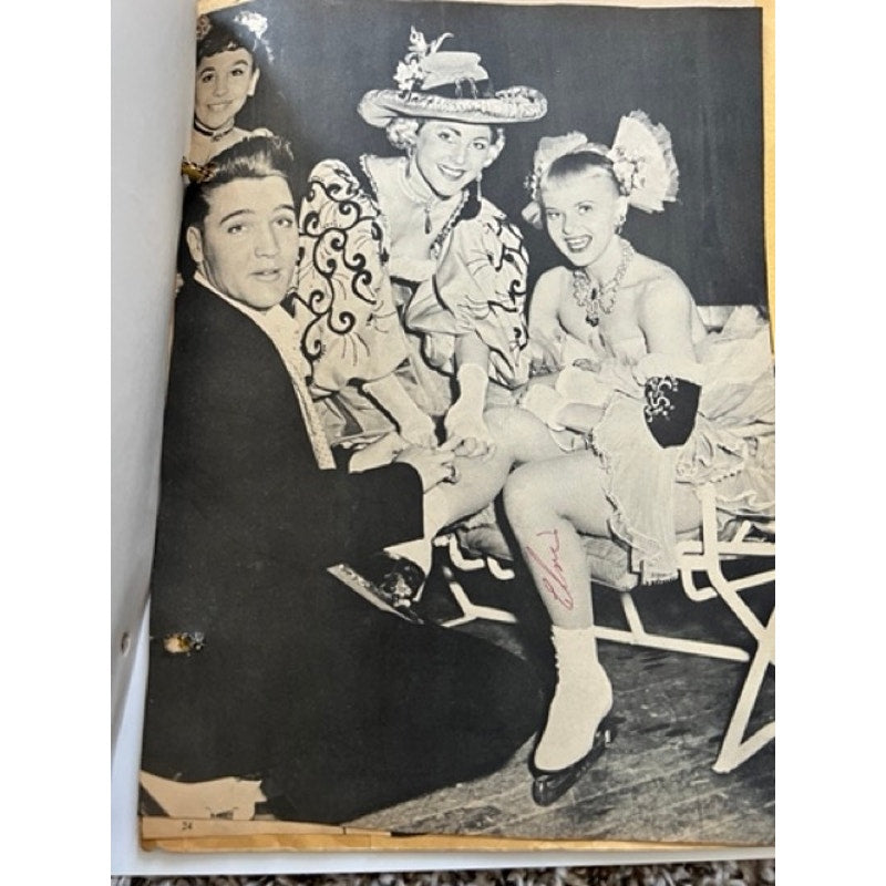 Original 50's 60's Elvis Presley Scrapbook US Army Germany Real Photos Magazines, G.I. Blues, Elvis is Back, Rockabilly, A Date with Elvis