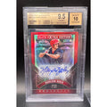 2015 Elite Extra Edition Harrison Bader Auto Beckett 9.5/10 St. Louis Cardinals, San Fransisco Giants, MLB, Baseball Card