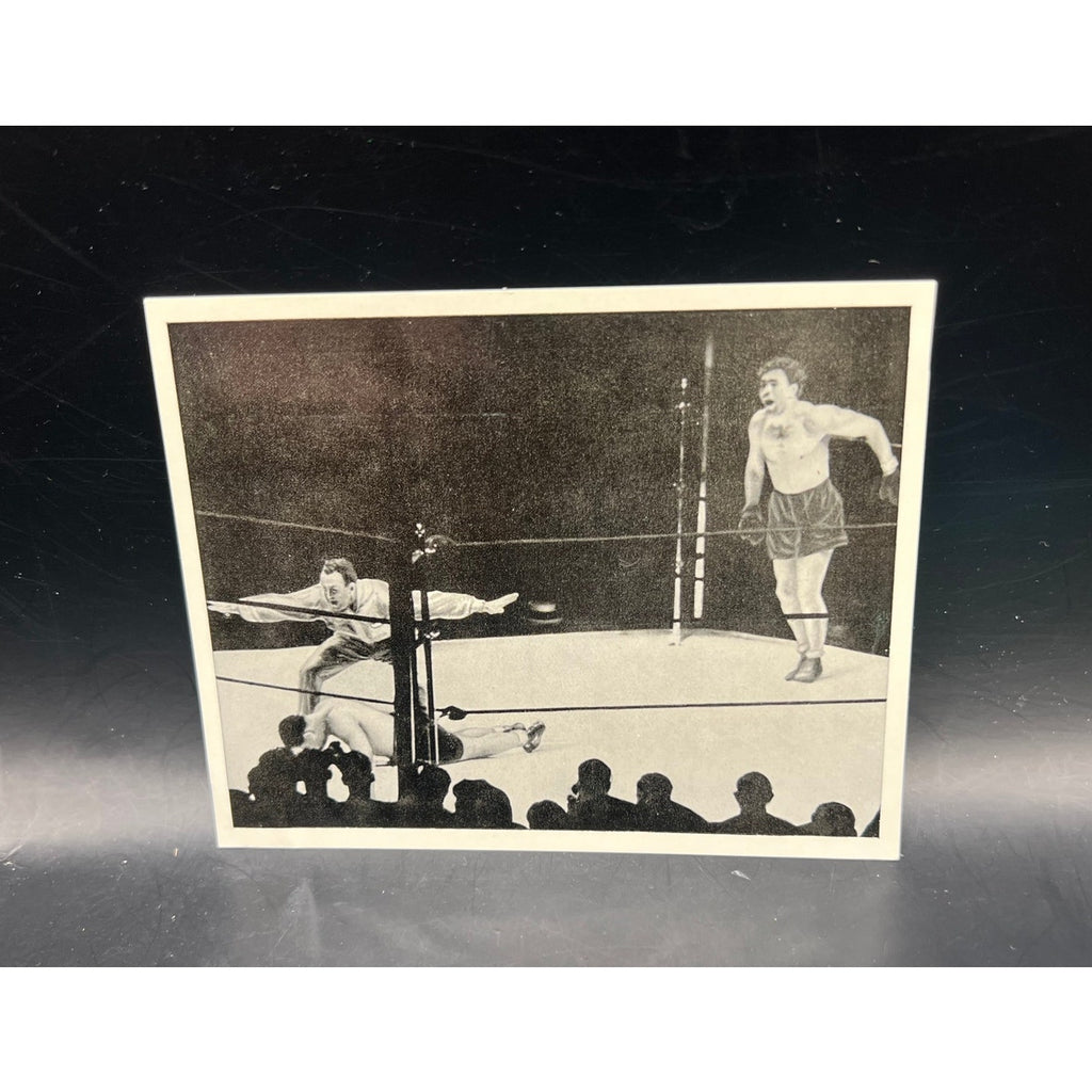 RARE 1954 C.H. Knorr Max Schmeling Joe Louis Card Heavyweight Champ Brown Bomber, Black Uhlan of the Rhine, Fighters