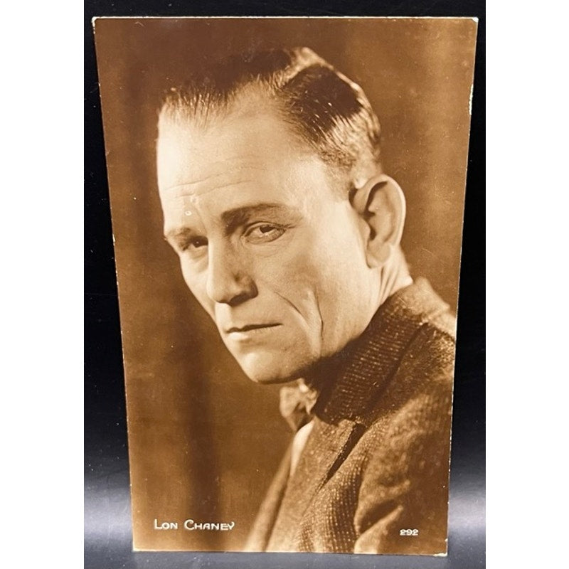 1920's French Lon Chaney Postcard Exhibit London After Midnight, Phantom of the Opera, Unholy Three, Hunchback of Notre Dame, Silent Movie