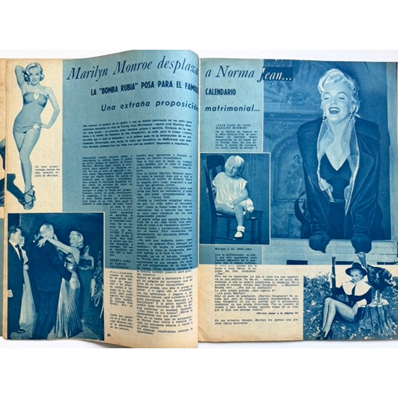 RARE Ecran Chile 1957 Elvis Presley Magazine Graceland Hollywood TCB King Creole, Jailhouse Rock, Rockabilly, Hound Dog, Suspicious Minds