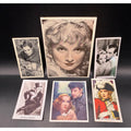 6 - 1930s Marlene Dietrich Cards Blue Angel Venus Blonde Kismet Shanghai Express