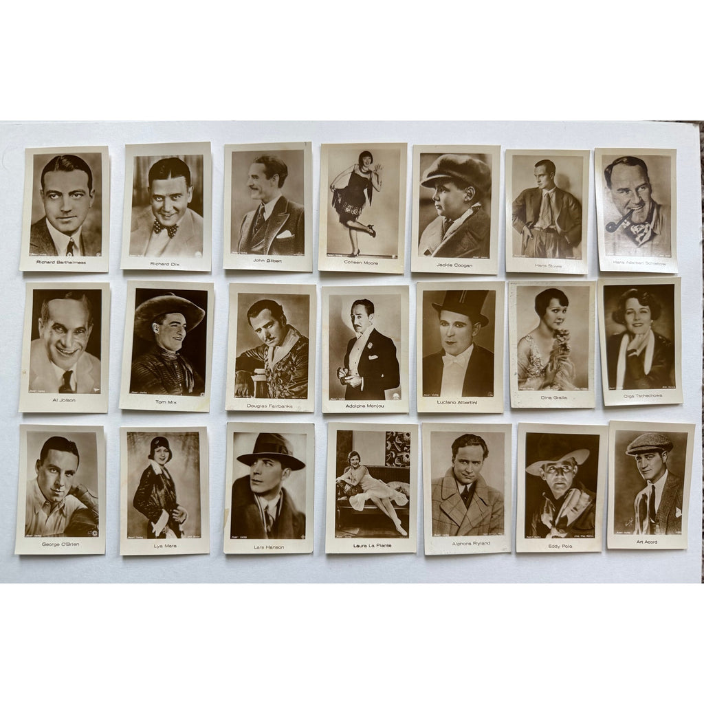 3 1930s Mae West Cards Garbaty, Ardath, Sultan, My Little Chickadee, Klondike Annie, Come Up and See Me Sometime, Hollywood