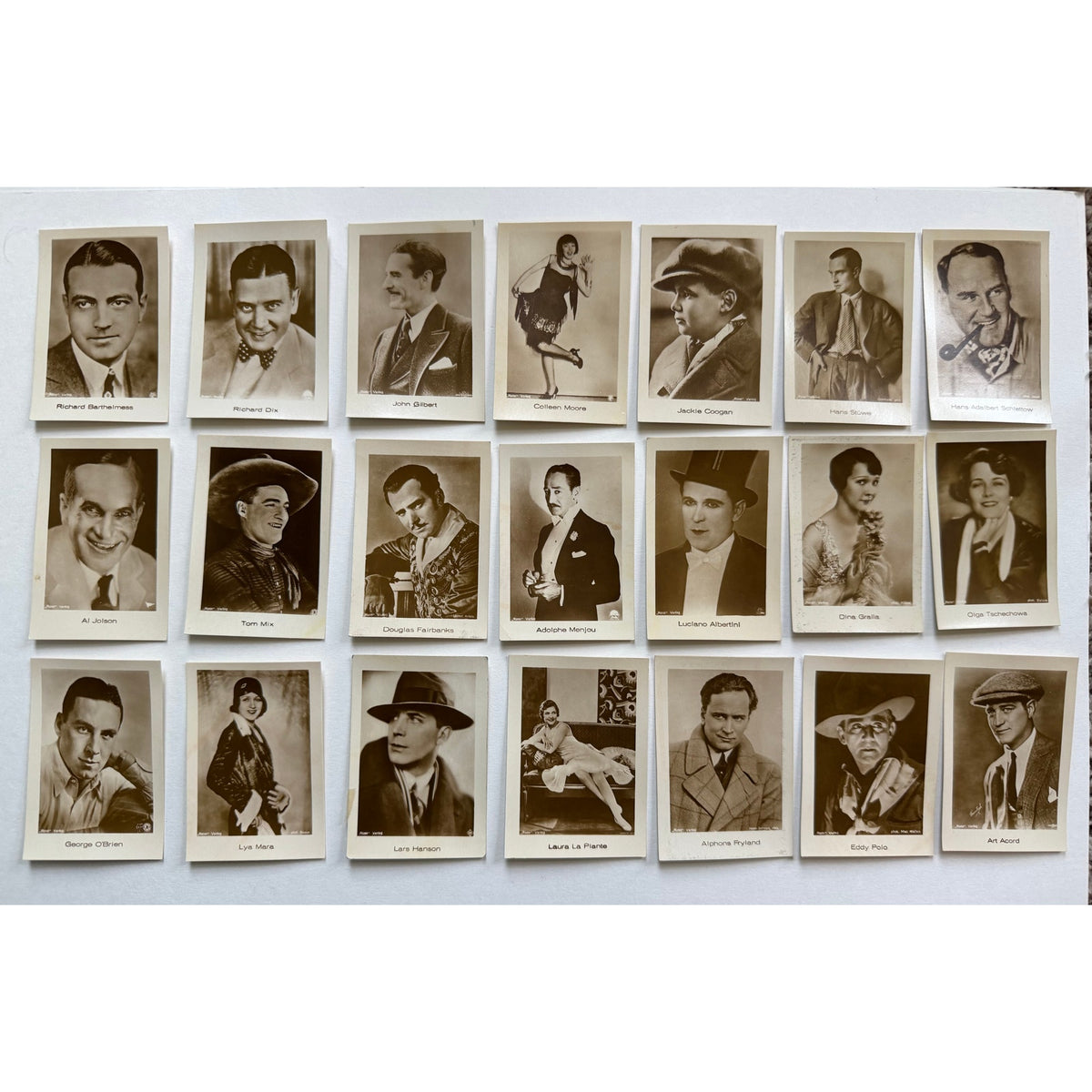 3 1930s Mae West Cards Garbaty, Ardath, Sultan, My Little Chickadee, Klondike Annie, Come Up and See Me Sometime, Hollywood