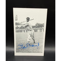 1940s Stan Musial Autographed Post Card Musial Rookie Stan the Man, St. Louis Cardinals JSA